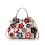 Bag woman flower handbags cow luxury flowers exquisite small leather shoulder diagonal fashion