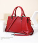 Bag women leather handbags casual trunk tote luxury brand shoulder large