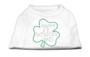Happy St. Patrick's Day Rhinestone Shirts White