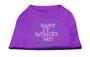 Happy St. Patrick's Day Rhinestone Shirts Purple