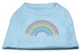 Rhinestone Rainbow Shirts Baby Blue