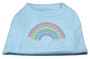Rhinestone Rainbow Shirts Baby Blue