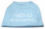 I Really Did Eat The Homework Screen Print Shirt