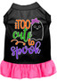 Too Cute To Spook-girly Ghost Screen Print Dog Dress