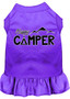 Happy Camper Screen Print Dog Dress