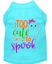 Too Cute To Spook-girly Ghost Screen Print Dog Shirt