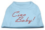 Ciao Baby Rhinestone Shirts Baby Blue