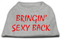 Bringin' Sexy Back Screen Print Shirts Grey