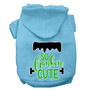 So Franken Cute Screen Print Dog Hoodie