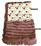 Luxurious Plush Pet Blanket Size