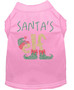 Santa's Elf Rhinestone Dog Shirt