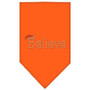 Believe Rhinestone Bandana