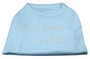 Who Loves Ya Baby? Rhinestone Shirts Baby Blue