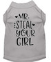 Mr. Steal Your Girl Screen Print Dog Shirt