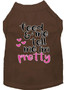 Tell Me I'm Pretty Screen Print Dog Shirt