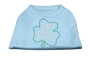 Happy St. Patrick's Day Rhinestone Shirts Baby Blue