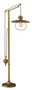 One Light Antique Brass Floor Lamp - Style: 7668270