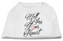 Well Bless Your Heart Screen Print Dog Shirt
