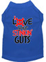 Love Your Stinkin Guts Screen Print Dog Shirt