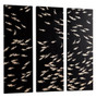 Black Tiburon 47.25 x 15.75 Wood Wall Art - Style: 7667284