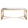 Safavieh Home Collection Melosa Gold Coffee Table