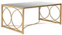 Safavieh Home Collection Melosa Gold Coffee Table