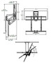 MantelMount MM700 Pro Fireplace TV Mount Pull Down Bracket for 50"-100" & 30-115 lb Televisions Above Mantel