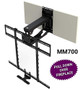 MantelMount MM700 Pro Fireplace TV Mount Pull Down Bracket for 50"-100" & 30-115 lb Televisions Above Mantel