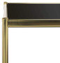 Safavieh Home Collection Zola Gold and Glass Rectangle Coffee Table
