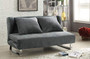 Coaster 551074-CO Convertible Sofa, Grey