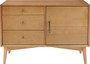 Crosley Furniture Landon Mid-Century Media Console - Acorn