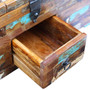 vidaXL Solid Reclaimed Wood Storage Chest Box Coffee Side Couch Table Trunk