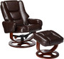 Coaster 600086-CO Chair with Ottoman