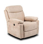 Pearington Living Room Chaise Style Power Recliner Chair, Beige