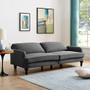 Sofas 2 Go Charleston Convertible Sofa One Size Grey