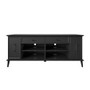 REALROOMS Bessling TV Stand for TVs up to 60", Black