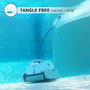 DOLPHIN Discovery Automatic Robotic Pool Cleaner, Agile and Efficient Pool Cleaning, Ideal for In-ground Swimming Pools up to 50 Feet