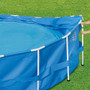 Above Ground Pool - Swimming Pool - Inflatable Pool Summer Paddling Pool for Family Outdoor Removable Round Pool (10Foot X 30In)