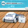 Dolphin E10 Automatic Robotic Pool Cleaner with Easy to Clean Top Load Filter Basket Ideal for Above Ground Swimming Pools up to 30 Feet
