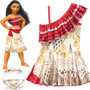 2020 Girls Moana Cosplay Costume for Kids Vaiana Princess Dress Clothes for Halloween Costumes for girls baby Girl party dresses