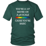 You're a 10? Maybe on the Ph Scale, because you're basic Funny Chemistry t-shirt