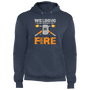 Welding is like sewing with fire hoodie