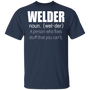 Welder Definition T-shirt