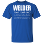 Welder Definition T-shirt