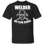 Welder no flux given t-shirt