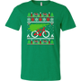 Cycling ugly Christmas T Shirt bike rider road bike