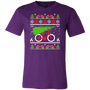 Cycling ugly Christmas T Shirt bike rider road bike