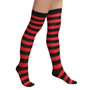1 Pair Cosplay Sexy Soft Stockings Stripe Over The Knee High Socks Long Socks for Women Girls
