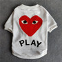 play CDG dog sweatshirt W159#