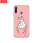 Silicon Case For HONOR 9C Case 6.39" Soft Tpu Phone Cover On Huawei Honor 9C 9 C AKA-L29 Back Bag Coque Bumper Cat Tiger Fower